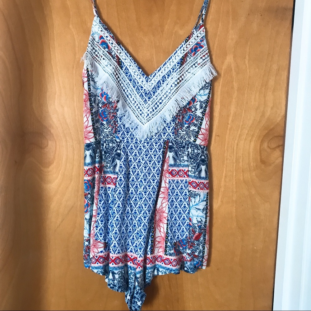 TROPICAL MURA BOUTIQUE ROMPER